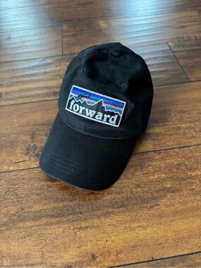 Forward Observations Group Embroidered Black Baseball Cap